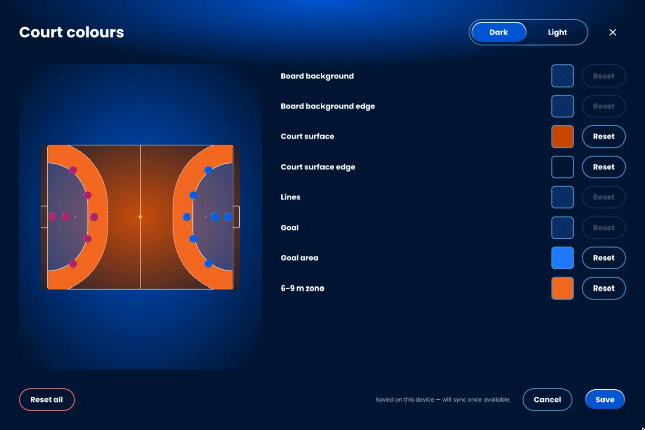 Make the court your own!